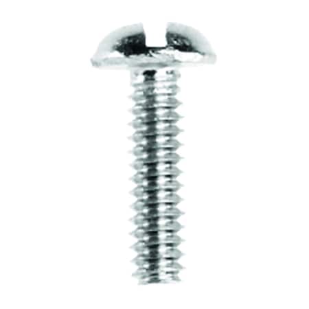 Danco Danco No. 6-32 X 1/2 in. L Slotted Round Head Chrome-Plated Brass Bibb Screw 1 pk 35139B